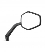 Highsider Handlebar Mirrors Ventura-Trek in Black and Silver