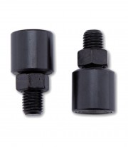 Highsider Handlebar Mirrors Vibration Destroyer, RH/RH in Black