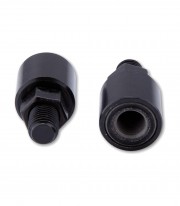 Highsider Handlebar Mirrors Vibration Destroyer, RH/RH in Black