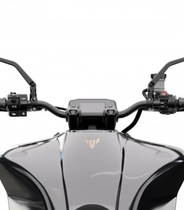 Highsider Handlebar Mirrors Victory-Ultra in Matt Black