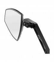 Retrovisores de Manillar Highsider Wave en Negro