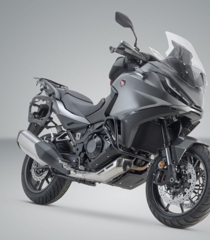 Maletas Laterales con Soporte DUSC Negras 33/33 L Honda NT1100A / NT1100D (DCT) (21, 24), NT1100DE (DCT+ES) (24) SW-MOTECH KF...