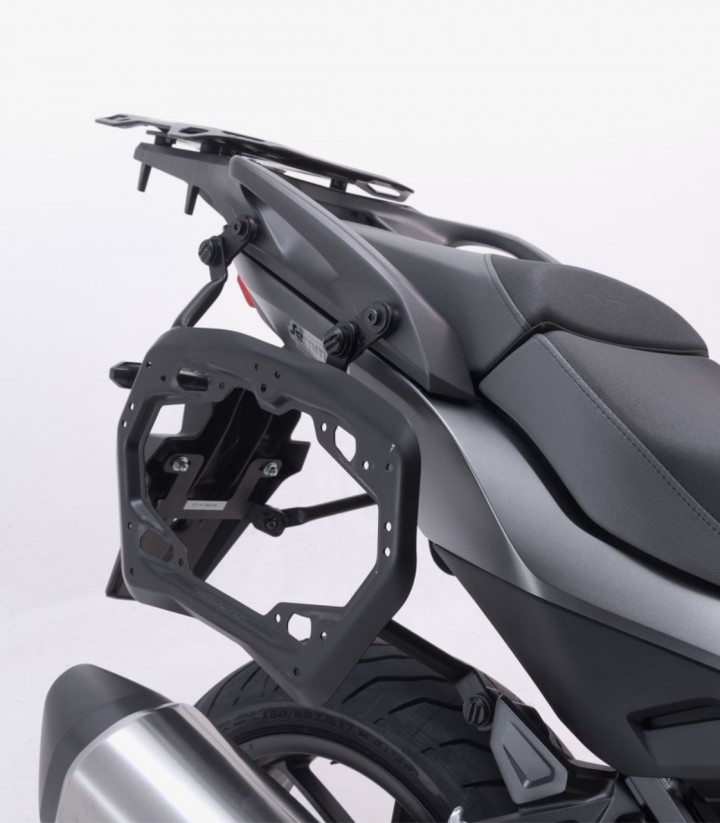 Maletas Laterales con Soporte DUSC Negras 41/41 L Honda NT1100A / NT1100D (DCT) (21, 24), NT1100DE (DCT+ES) (24) SW-MOTECH KF...