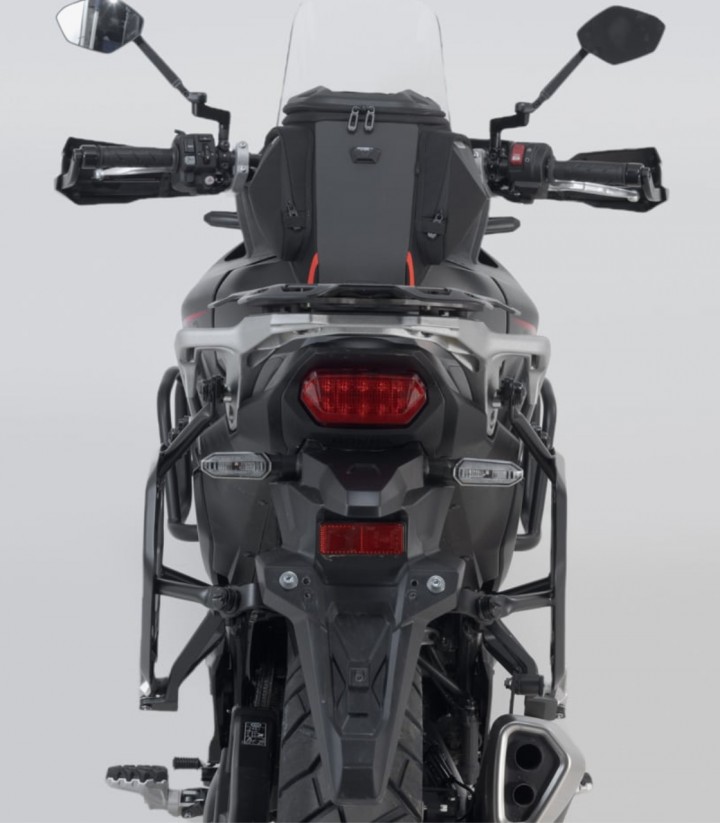 Maletas Laterales con Soporte DUSC Negras 33/33 L Honda XL750 Transalp (22-24) / E-Clutch (25) SW-MOTECH KFT.01.070.65001/B K...