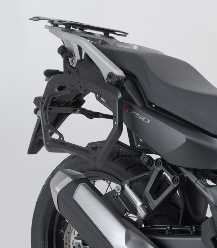 Maletas Laterales con Soporte DUSC Negras 41/41 L Honda XL750 Transalp (22-24) / E-Clutch (25) SW-MOTECH KFT.01.070.65101/B K...