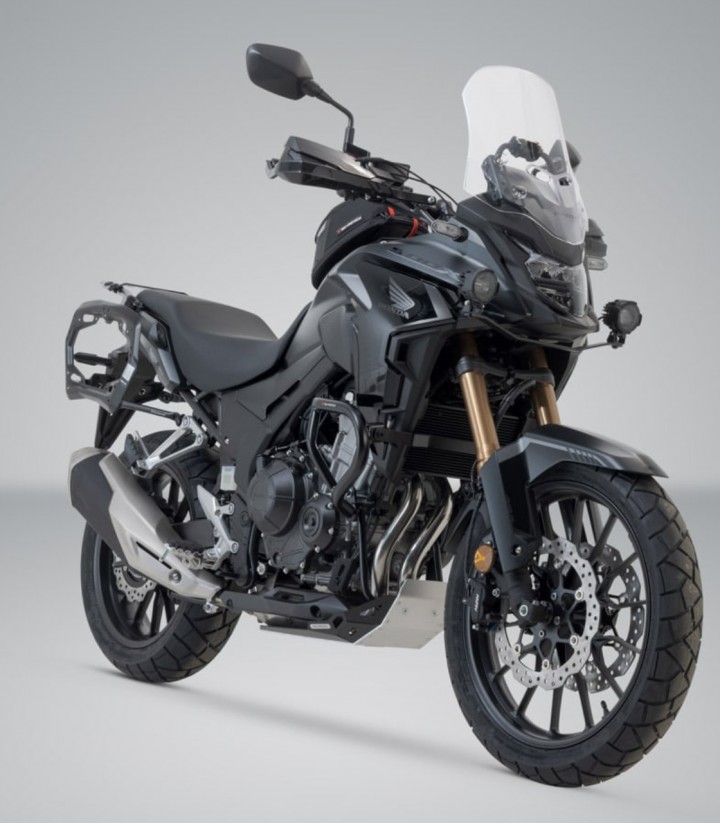 Maletas Laterales con Soporte DUSC Negras 33/33 L Honda CB500F/X (12-18), CBR500R (12-15), NX500 (23) SW-MOTECH KFT.01.400.65...