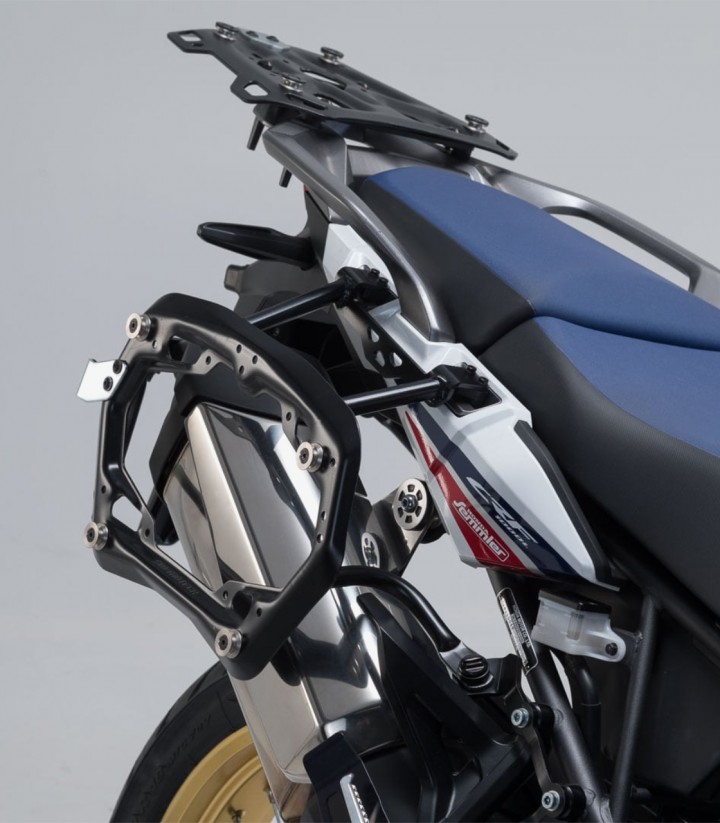 Maletas Laterales con Soporte DUSC Negras 41/33 L Honda CRF1000L Africa Twin (15-17) SW-MOTECH KFT.01.622.65001/B KFT.01.622....