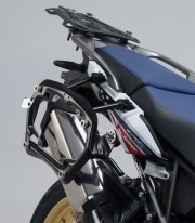 Maletas Laterales con Soporte DUSC Negras 41/33 L Honda CRF1000L Africa Twin (15-17) SW-MOTECH KFT.01.622.65001/B KFT.01.622....