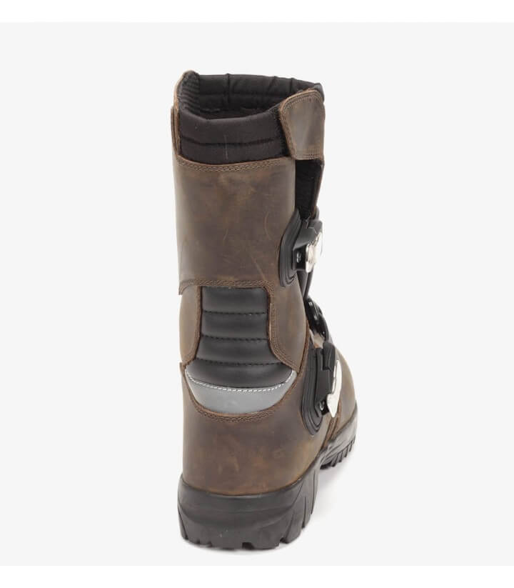 Motorradstiefel Unisex Rainers Andes Braun
