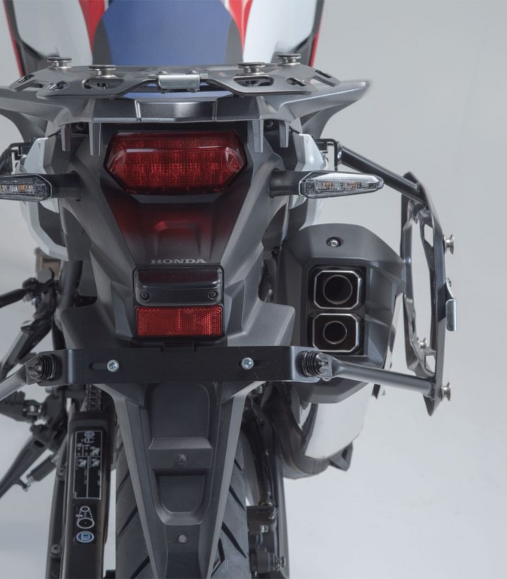 Maletas Laterales con Soporte DUSC Negras 41/33 L Honda CRF1000L Africa Twin (18-19) SW-MOTECH KFT.01.890.65001/B KFT.01.890....