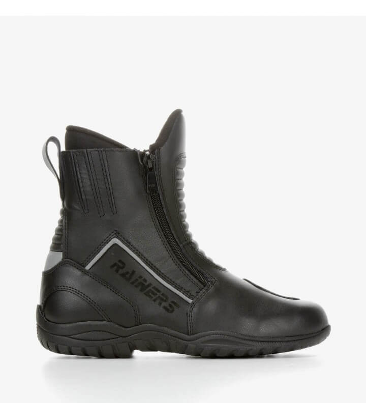 Rainers S-32 black unisex motorcycle boots S32N