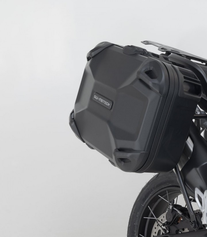 Pack Maletas Laterales + Baúl DUSC XL 55 L + Soportes Triumph Tiger 900 (19-23) SW-MOTECH ADV.11.953.66000/B