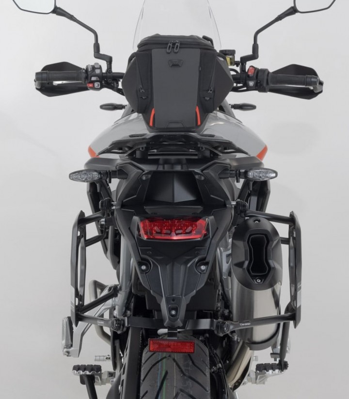 Set Seitenkoffer + Topcase DUSC XL 55 L + Träger Triumph Tiger 900 (19-23) SW-MOTECH ADV.11.953.66000/B