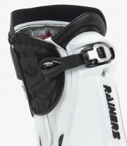 Rainers 999 white unisex motorcycle boots