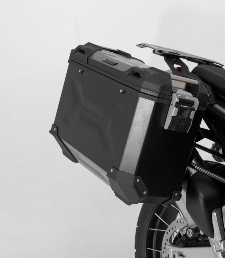 SW-MOTECH TRAX ADV Side Cases + 38 L Top Case Set with Carriers Aprilia Tuareg 660 (21-24) ADV.13.849.75000/B