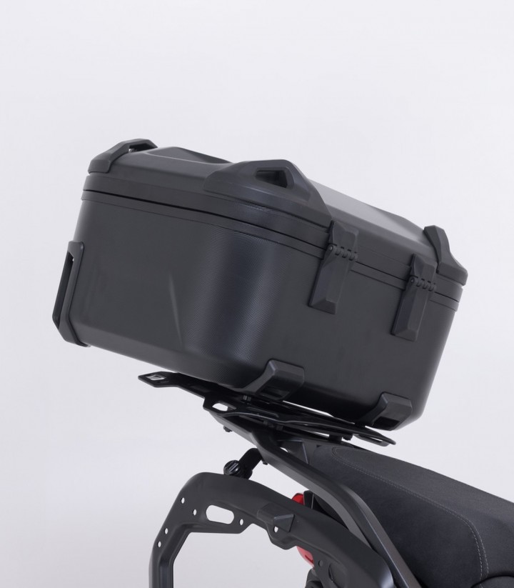 Pack Maletas Laterales + Baúl DUSC L 41 L + Soportes Moto Guzzi Stelvio (23) SW-MOTECH ADV.17.624.65000/B
