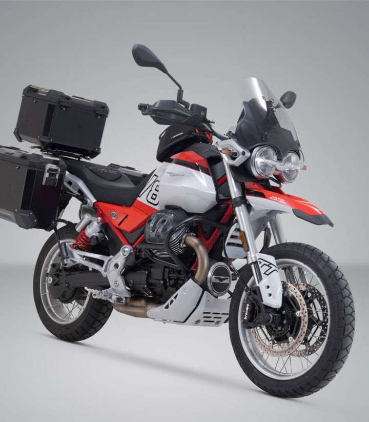 Pack de Protecciones Moto Guzzi V85 Strada/TT (24) SW-MOTECH ADV.17.925.76200