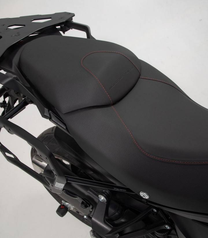 Pack Maletas Laterales + Baúl 38 L TRAX ADV en Plateado + Soportes Ducati Multistrada 1200/1260 Enduro (16-21), 950 (16-18), V2