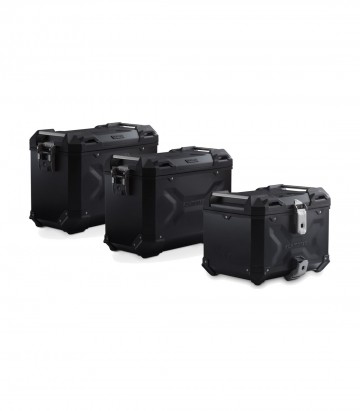 Pack Maletas Laterales + Baúl 38 L TRAX ADV en Negro + Soportes Ducati Multistrada V2 (24) SW-MOTECH ADV.22.807.75001/B