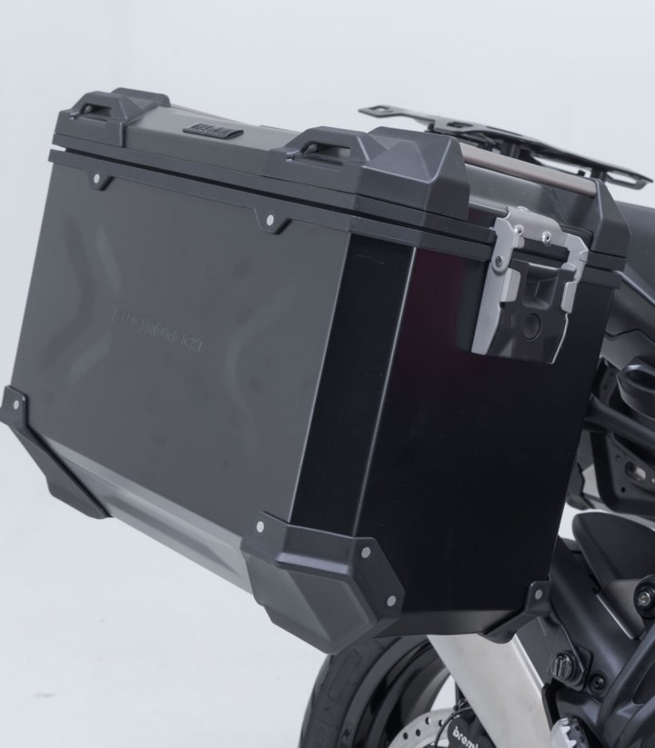 Pack Maletas Laterales + Baúl 38 L TRAX ADV en Negro + Soportes Ducati Multistrada V2 (24) SW-MOTECH ADV.22.807.75001/B