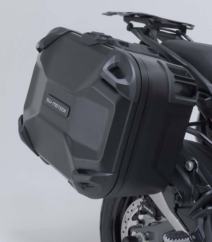 Pack Maletas Laterales + Baúl DUSC L 41 L + Soportes Ducati Multistrada V4 (20-24) SW-MOTECH ADV.22.822.65002/B