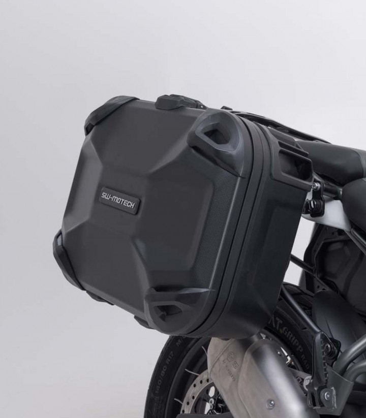 Pack Maletas Laterales + Baúl DUSC XL 55 L + Soportes Royal Enfield Himalayan 450 (23) SW-MOTECH ADV.41.620.66000/B