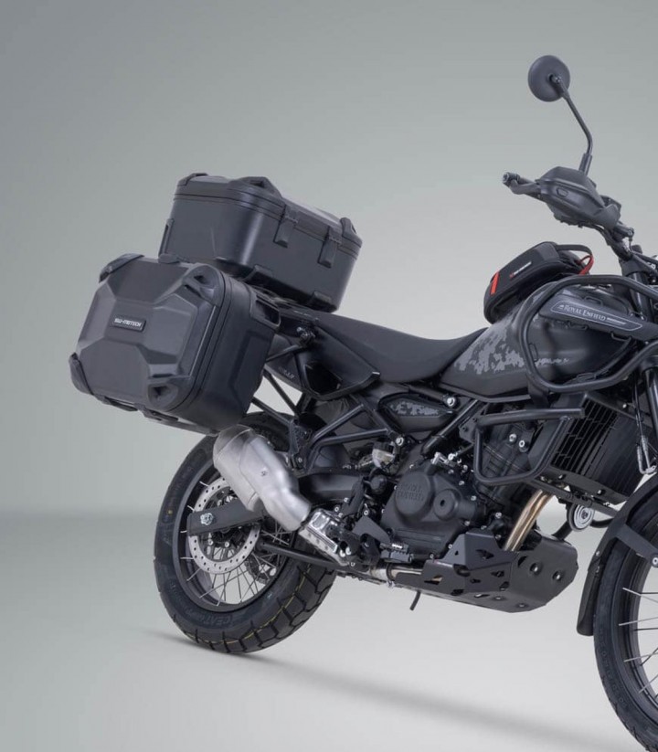 Set Seitenkoffer + Topcase DUSC XL 55 L + Träger Royal Enfield Himalayan 450 Rally (25) SW-MOTECH ADV.41.620.66100/B