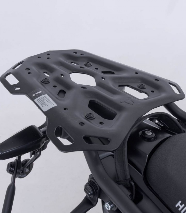 Set Seitenkoffer + Topcase 38 L TRAX ADV in Silber + Träger Royal Enfield Himalayan 450 Rally (25) SW-MOTECH ADV.41.620.75100/S