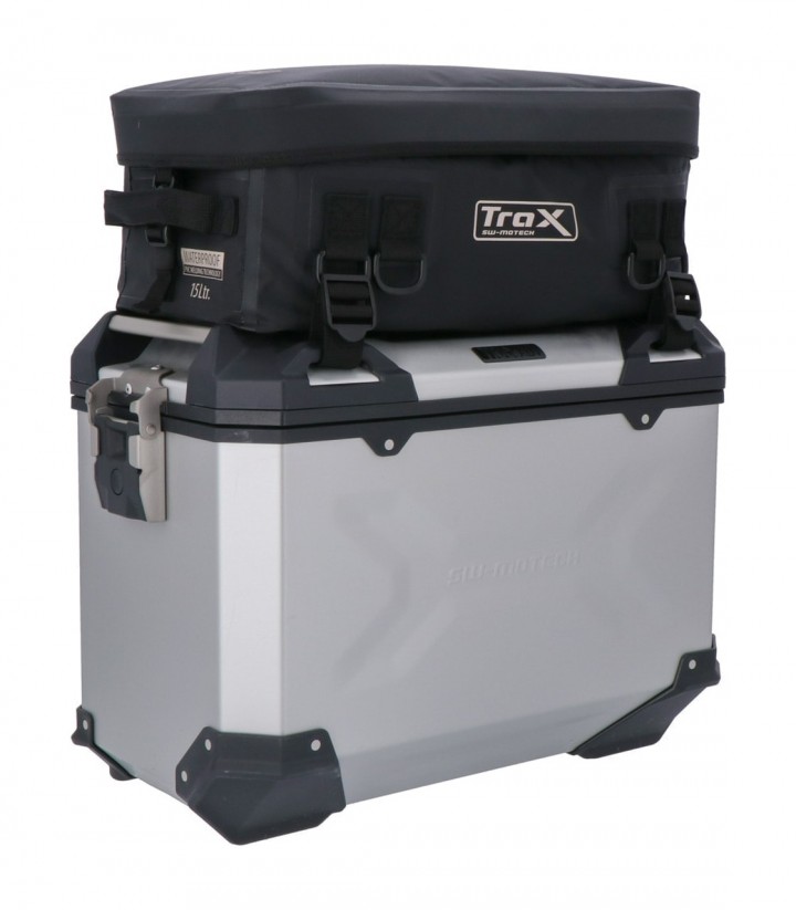 Bolsa Adicional Superior para Maletas Laterales TRAX WP M/L 15 L SW-MOTECH BC.ALK.00.732.10700/B