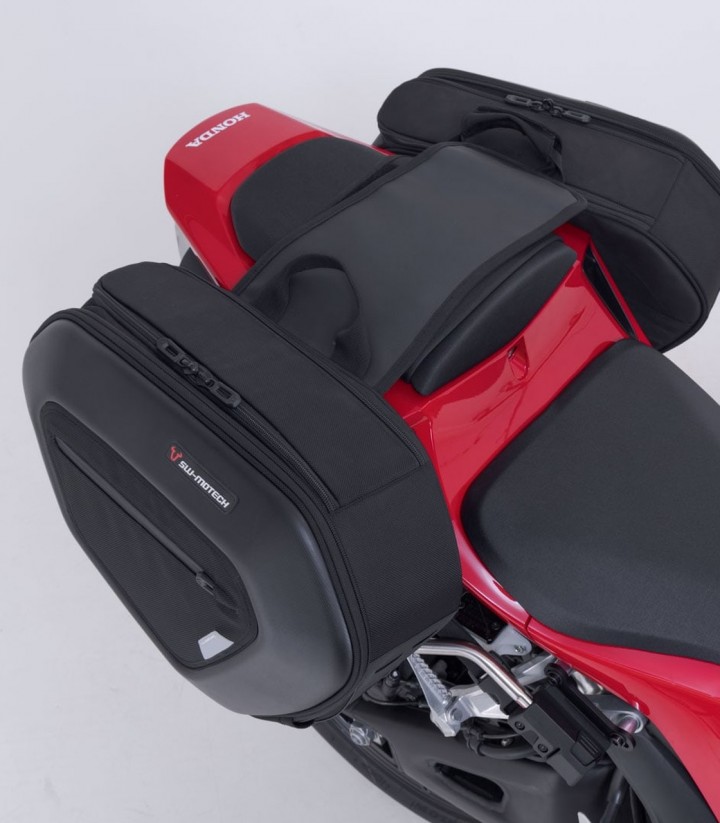 SW-MOTECH PRO BLAZE 20 L Saddlebags Honda CB500/650F (12-18), CBR500R/600RR/650F (07-23) BC.HTA.01.740.35001