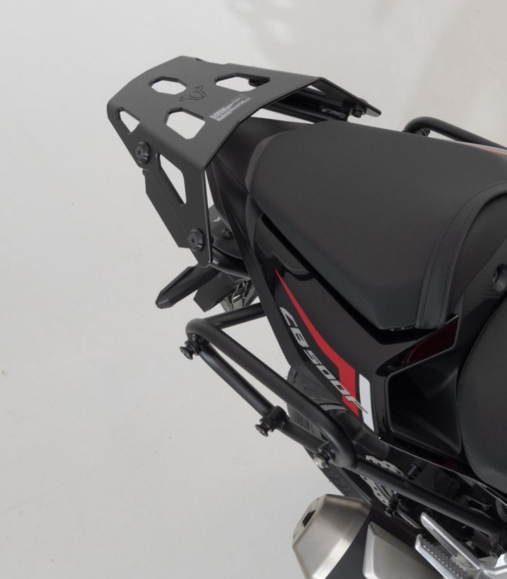 SW-MOTECH URBAN ABS 16,5/16,5 L Side Cases with Carrier for Honda CB500 Hornet (23), CB500F (18-23), CBR500R (18-23) Black BC.HT