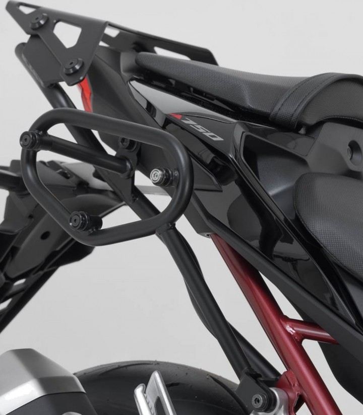 Seitenkoffer mit Träger URBAN ABS Schwarz 16,5/16,5 L Honda CB750 Hornet (22-24) SW-MOTECH BC.HTA.01.971.30000/B