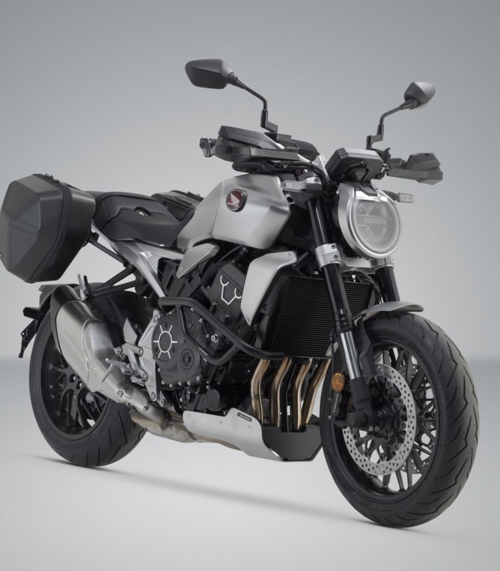Seitenkoffer mit Träger URBAN ABS Schwarz 16,5/16,5 L Honda CB1000R (21) SW-MOTECH BC.HTA.01.979.30000/B