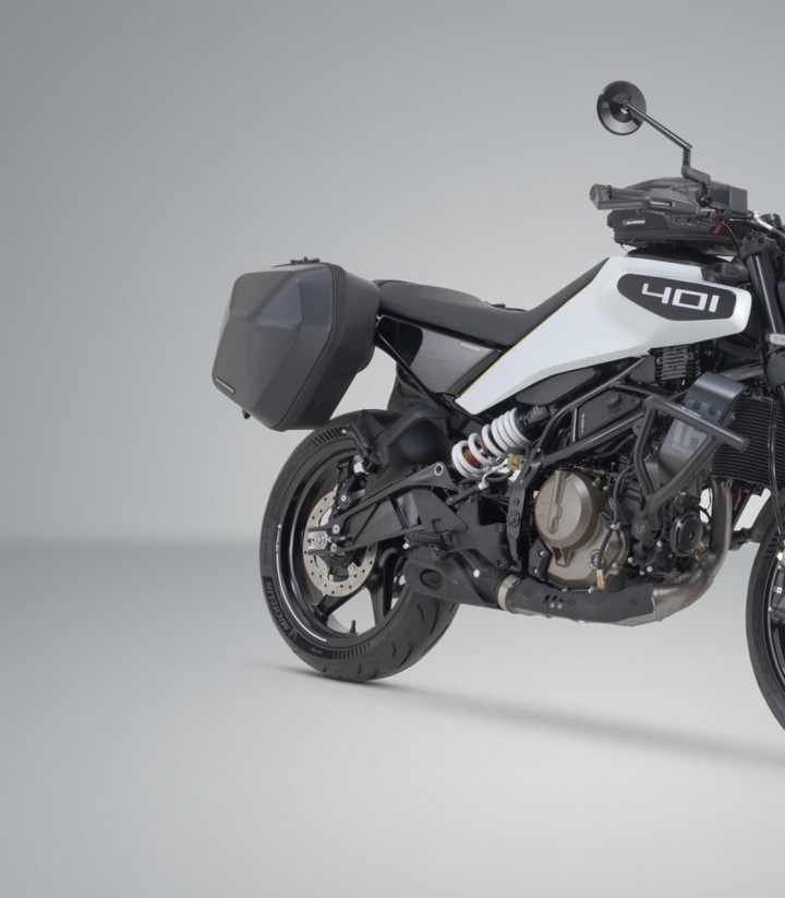 Maletas Laterales con Soporte URBAN ABS Negras 16,5/16,5 L Husqvarna Svartpilen/Vitpilen 401 (23) SW-MOTECH BC.HTA.03.014.30000/
