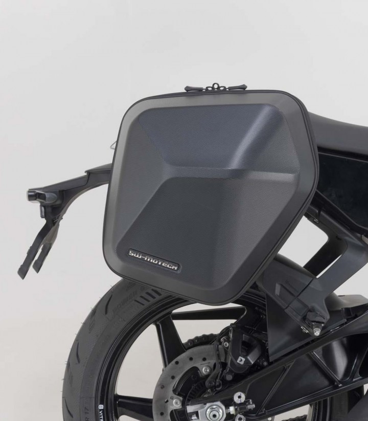 Maletas Laterales con Soporte URBAN ABS Negras 16,5/16,5 L Husqvarna Svartpilen/Vitpilen 401 (23) SW-MOTECH BC.HTA.03.014.30000/