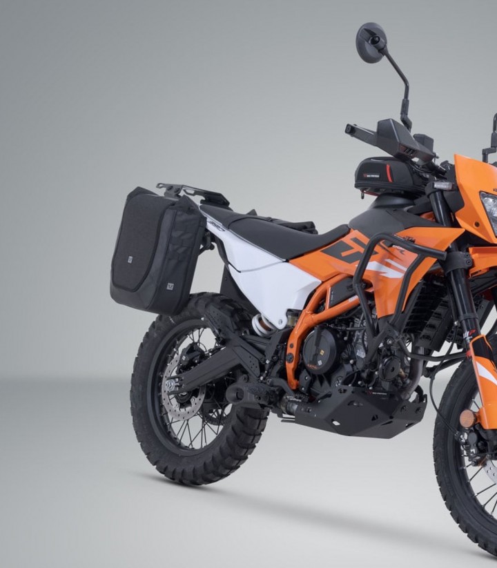 Bolsas Laterales SW-MOTECH Legend Gear + Soportes V-LOC 16/16 L KTM 125/390 Enduro R/SMC R, 250/390 Adventure (25) BC.HTA.04.417