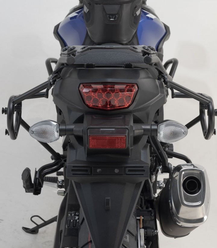 Maletas Laterales con Soporte URBAN ABS Negras 16,5/16,5 L Suzuki V-Strom 650 (16) SW-MOTECH BC.HTA.05.876.30000/B