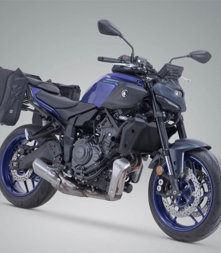 Seitentaschen SW-MOTECH Legend Gear + V-LOC Träger 16/16 L Yamaha MT-07 (24) BC.HTA.06.089.22000