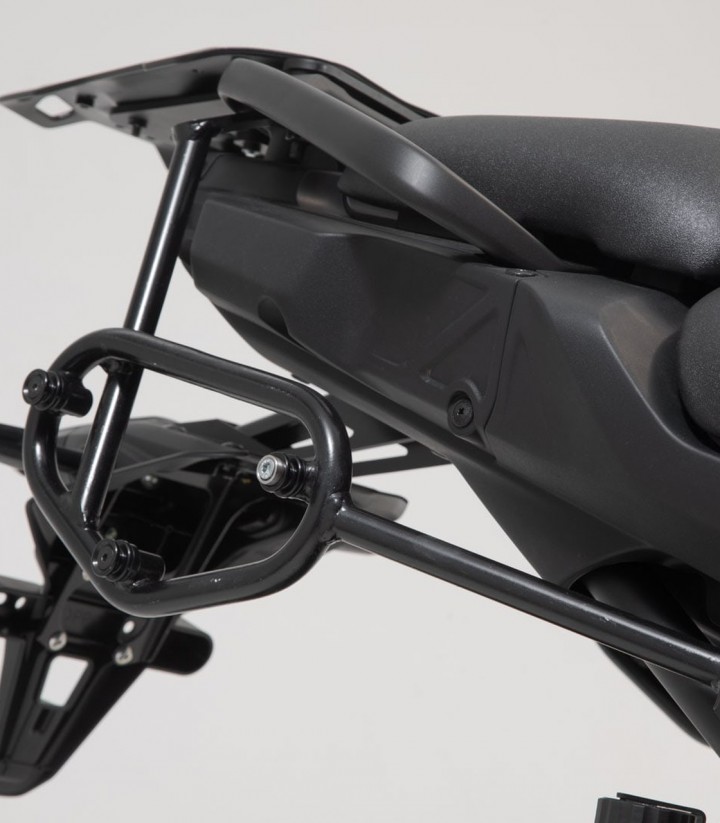 Maletas Laterales con Soporte URBAN ABS Negras 16,5/16,5 L Yamaha Tracer 9 (20-24) SW-MOTECH BC.HTA.06.921.30000/B