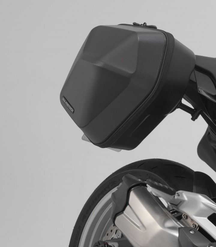 Seitenkoffer mit Träger URBAN ABS Schwarz 16,5/16,5 L BMW F 900 R/XR (19-24) SW-MOTECH BC.HTA.07.945.30000/B
