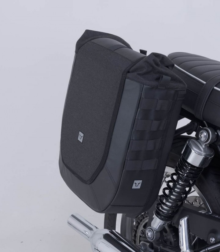 Bolsas Laterales SW-MOTECH Legend Gear + Soportes V-LOC 16/16 L Triumph Bonneville T100 (16-21), T120 (15-25) BC.HTA.11.743.2200