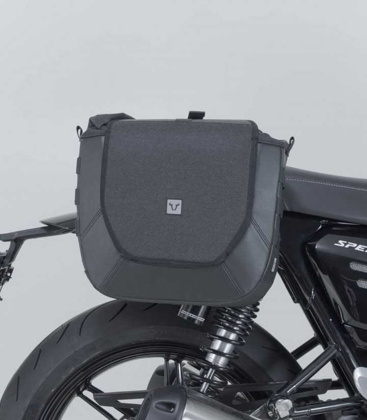 Bolsas Laterales SW-MOTECH Legend Gear + Soportes V-LOC 11/11 L Triumph Speed Twin 1200 (18-24), Cafe Racer Edition (25) BC.HTA.