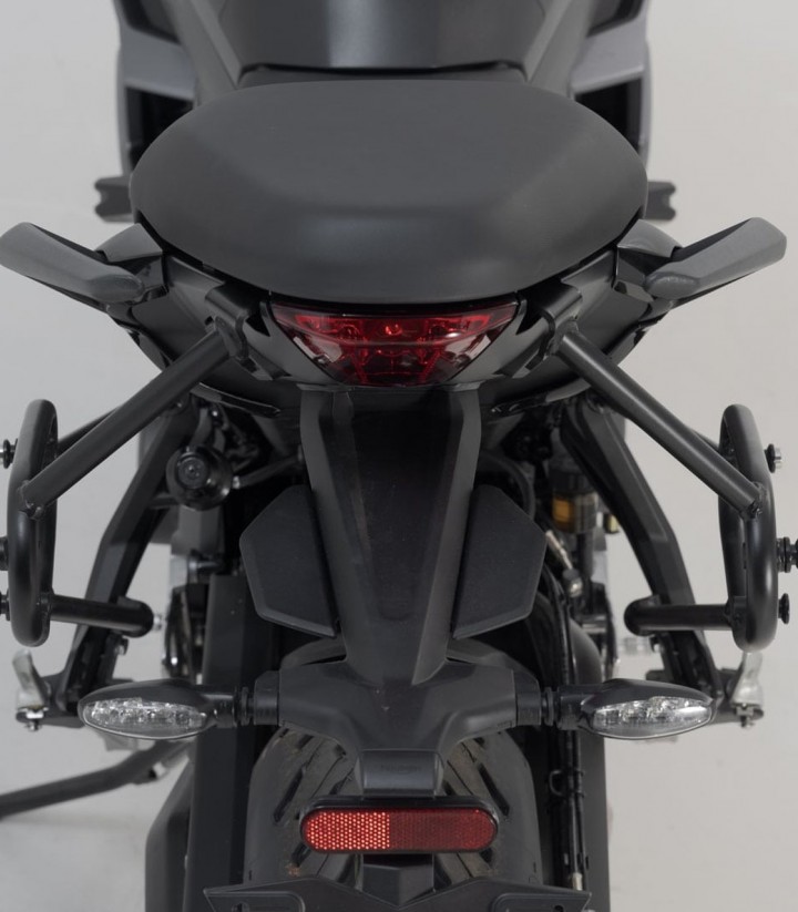 Maletas Laterales con Soporte URBAN ABS Negras 16,5/16,5 L Triumph Tiger Sport 660 (21-25) SW-MOTECH BC.HTA.11.991.30000/B
