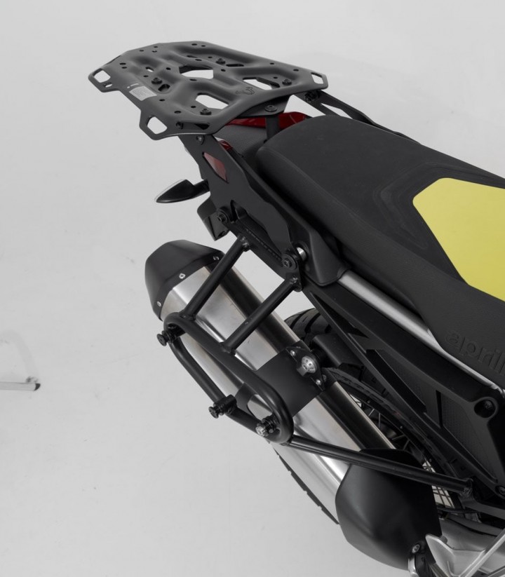 Maletas Laterales con Soporte URBAN ABS Negras 16,5/16,5 L Aprilia Tuareg 660 (21-24) SW-MOTECH BC.HTA.13.849.30000/B