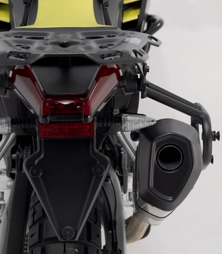 Maletas Laterales con Soporte URBAN ABS Negras 16,5/16,5 L Aprilia Tuareg 660 (21-24) SW-MOTECH BC.HTA.13.849.30000/B