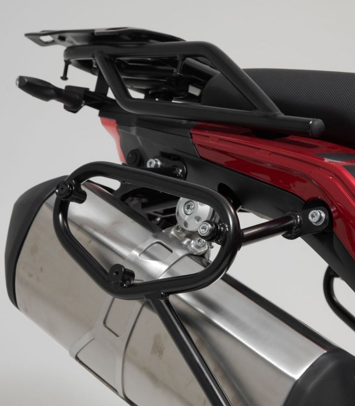 Seitenkoffer mit Träger URBAN ABS Schwarz 16,5/16,5 L Benelli TRK 502 X (18) SW-MOTECH BC.HTA.19.806.30000/B