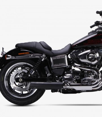 Escape Ironhead HC1-2B para Harley Davidson Dyna Low Rider del 2014-16 color Negro