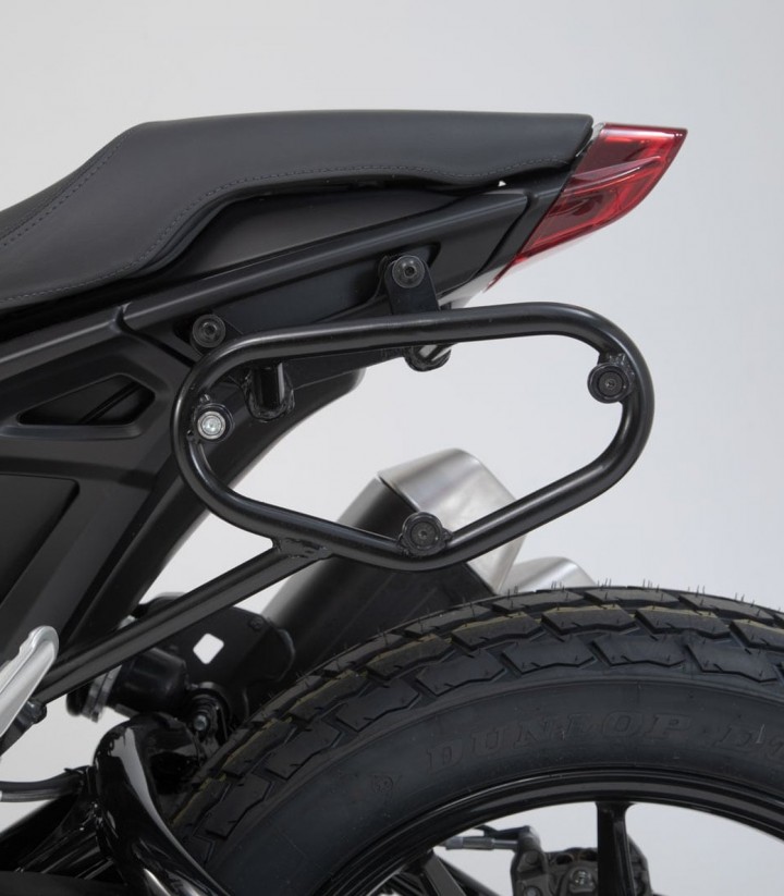 SW-MOTECH URBAN ABS 16,5/16,5 L Side Cases with Carrier for Indian FTR 1200 (19) Black BC.HTA.20.935.30000/B