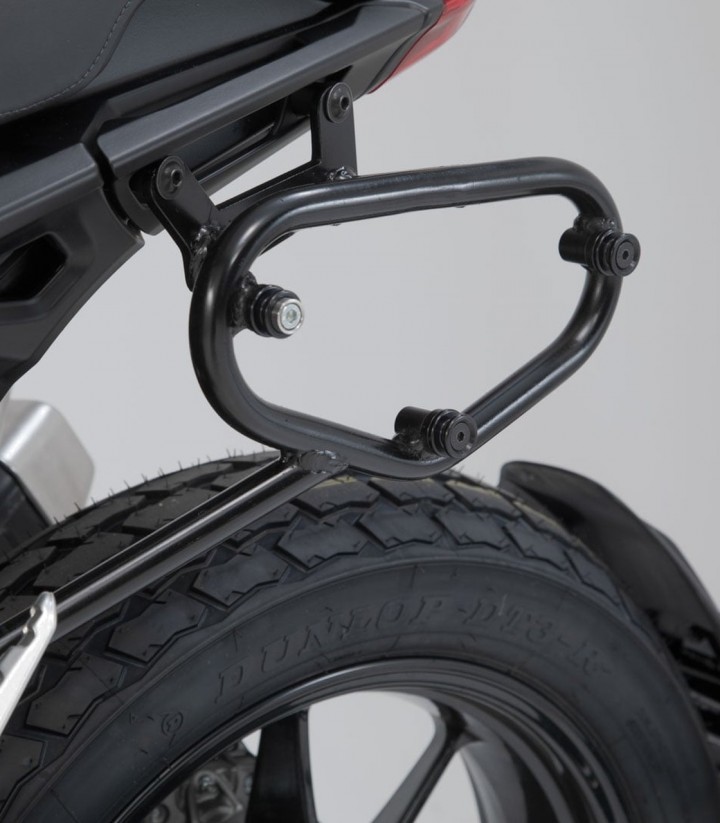 Maletas Laterales con Soporte URBAN ABS Negras 16,5/16,5 L Indian FTR 1200 (19) SW-MOTECH BC.HTA.20.935.30000/B