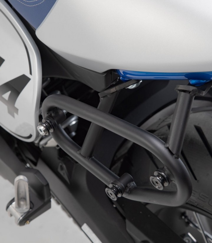 Maletas Laterales con Soporte URBAN ABS Negras 16,5/16,5 L Ducati Scrambler Café Racer (17-18) SW-MOTECH BC.HTA.22.577.30000/B